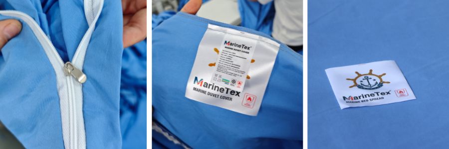 Marine Duvet Covers Flame Retardant