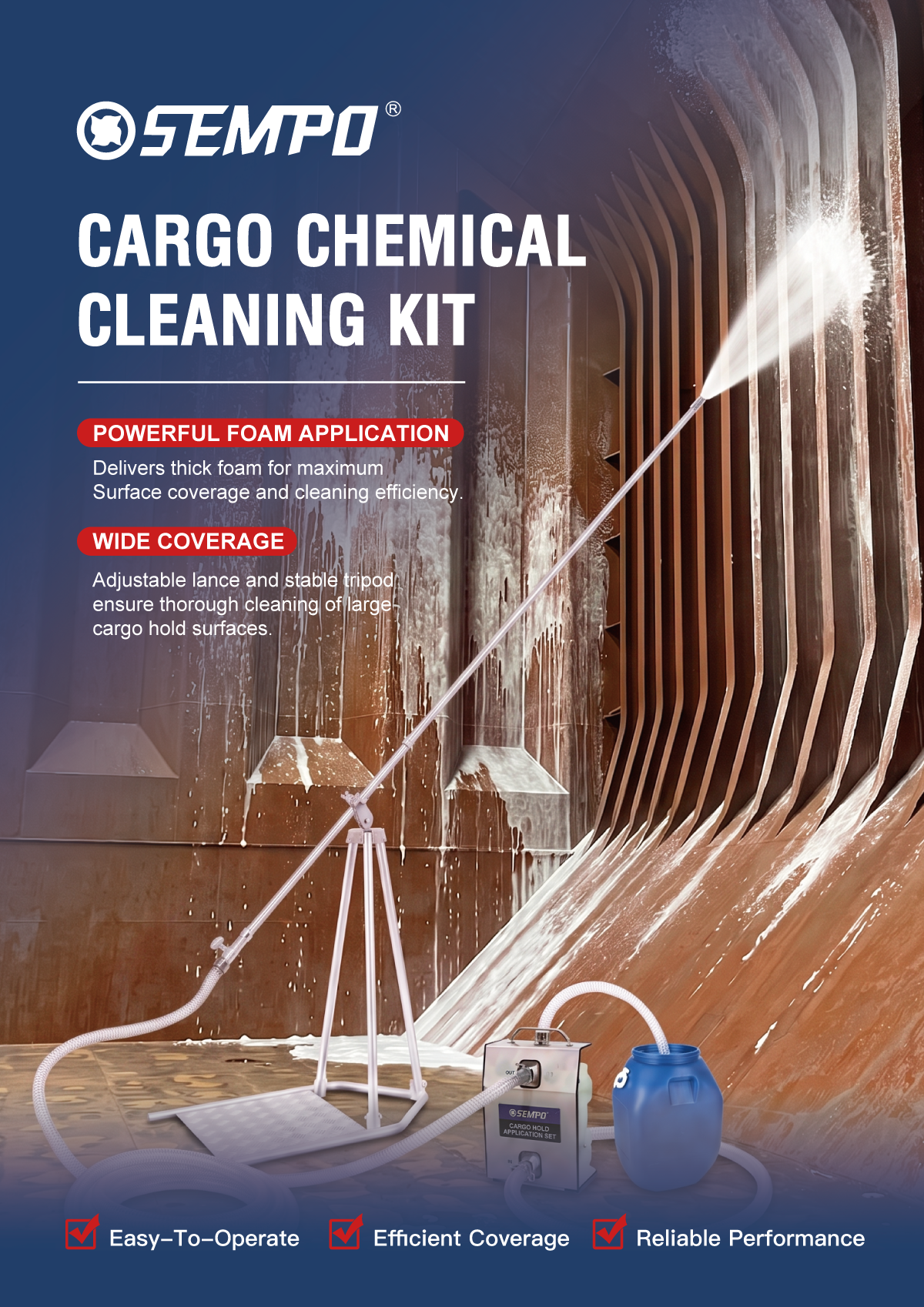 CARGO CHEMICAL CLEANING KIT