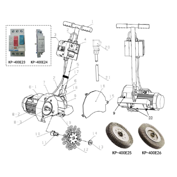 Električni-Scaling-Chian-Machine