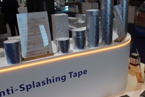 Anti-splashing tape