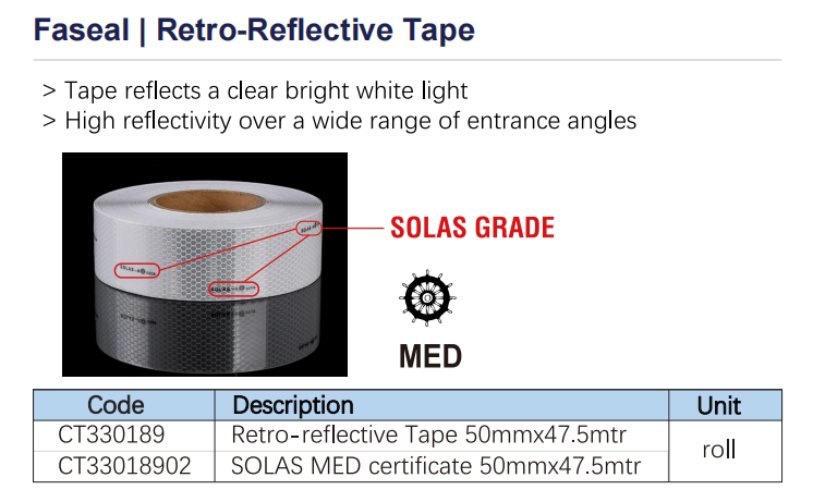 Solas Retro-Reflective Tapes
