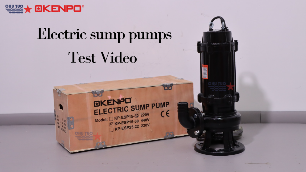 Electric Submersible Sewage Sump Pump