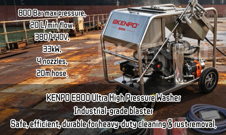 KENPO E800 Ultra-High Pressure Water Blaster