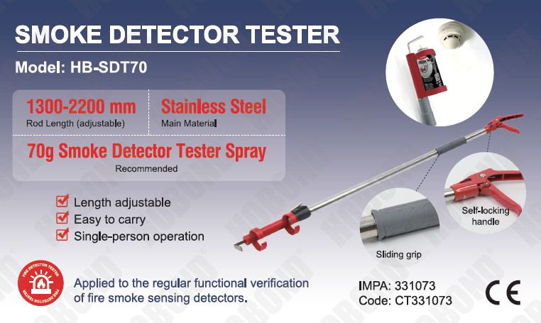 HOBOND Smoke Detector Tester